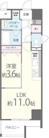 ポローニア立花通りの間取り画像