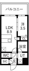 スプランディッド玉造の間取り画像