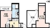 T.A小路東2丁目VIB棟の間取り画像