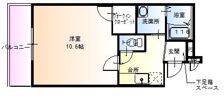仁徳夕雲町2番館の間取り画像