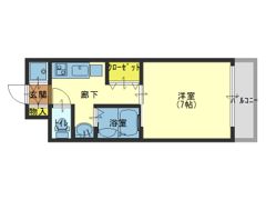 レジデンス大阪城前の間取り画像