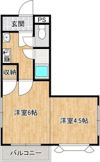 グランドハイム藤田の間取り画像