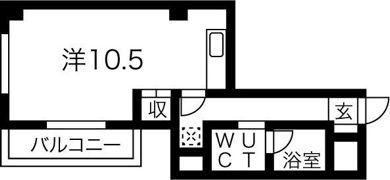 パラード天王寺の間取り画像