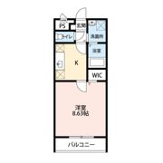 アンプルール クラージュ三喜Iの間取り画像
