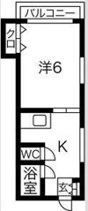 大和田ハイツの間取り画像