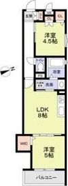フォレストクリエオーレ宮前町弐番館の間取り画像