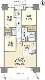 ブランズ住吉長居公園通の間取り画像