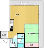 杉本町グランドハイツの間取り画像