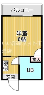 エイチツーオー第6ビルの間取り画像