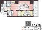 アーベル更紗北堀江の間取り画像