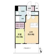 セレニテ難波ミラク弐番館の間取り画像