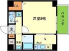 エレガンス長居の間取り画像
