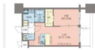 プレジオ難波EUROの間取り画像