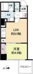 RISING Maison 本町橋の間取り画像