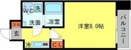 SERENiTE北浜の間取り画像