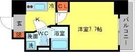 SERENiTE本町エコートの間取り画像