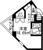 エルベ守口の間取り画像