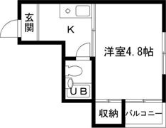 メモリアルタウンA棟の間取り画像