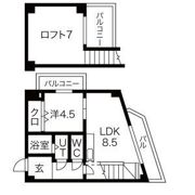 オズレジデンス東住吉の間取り画像