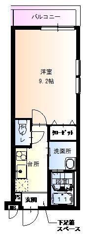 フジパレス住ノ江駅南VII番館の間取り画像