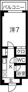 ドルチェ北田辺の間取り画像