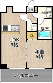 CITY SPIRE十三東の間取り画像