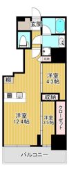 アーバネックス谷町四丁目の間取り画像
