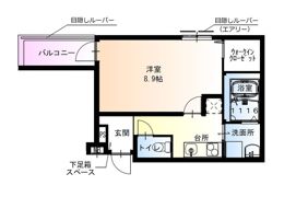 フジパレス今川公園I番館の間取り画像