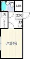MKマンションの間取り画像