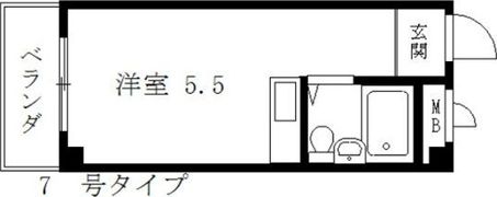 カルム加賀屋の間取り画像