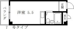 カルム加賀屋の間取り画像