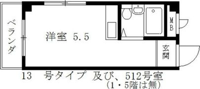 カルム加賀屋の間取り画像