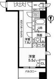 アーバンフラッツ瓦町の間取り画像