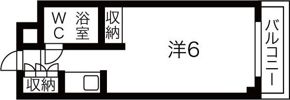 ラフォーレ花園の間取り画像