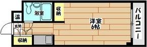 ラフォーレ花園の間取り画像