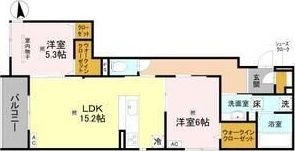 La Coeur北島の間取り画像