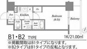 エスリード弁天町クレールの間取り画像