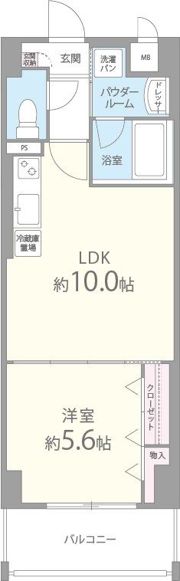 ノーザングレイスの間取り画像