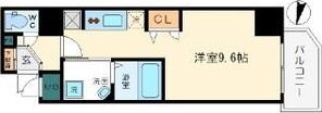 ベルエ難波西の間取り画像