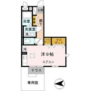 エクレール鷹合の間取り画像