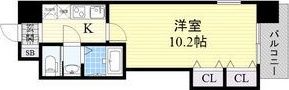 Luxe布施北2の間取り画像
