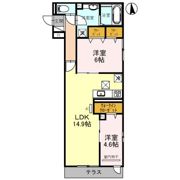 La Mia Casa 上住吉の間取り画像