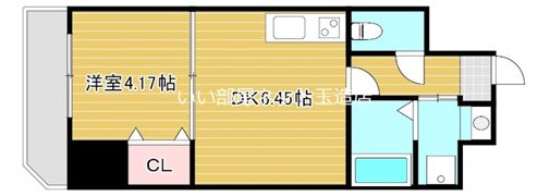 アートレジデンス上町の間取り画像