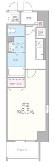 ドルフシィアの間取り画像