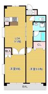 サンシャイン田中の間取り画像