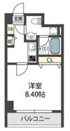 モンサンミッシェル北浜の間取り画像