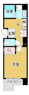 シャトー京橋の間取り画像