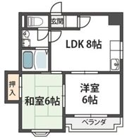 クロス9パーク神田の間取り画像