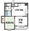 クロス9パーク神田の間取り画像