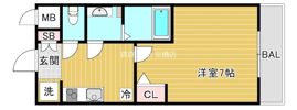 エスリード京橋WESTの間取り画像